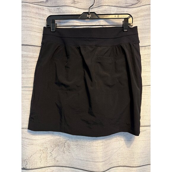 Athleta Black Skort With Built-In Shorts Size 10 - Picture 3 of 4